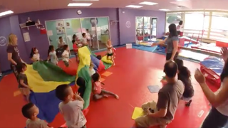Children's Birthday Party Gets Much Cooler After New Jersey Devils' Mascot Runs Through Glass Window